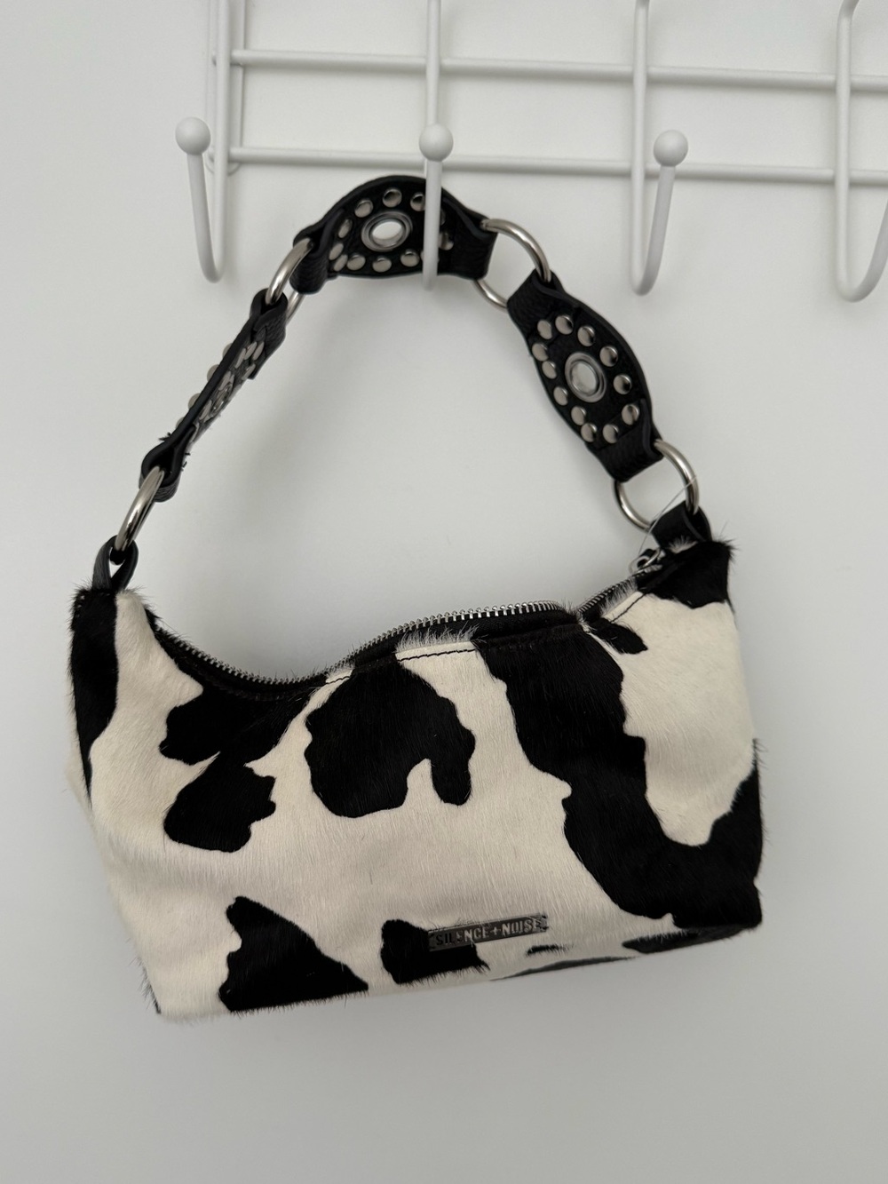 Silence + Noise Cowhide Shoulder Bag